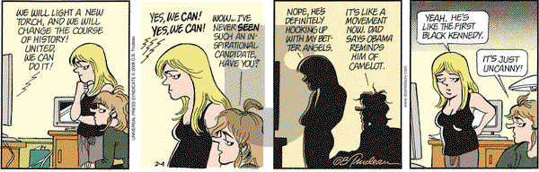 Doonesbury on Monday February 4, 2008 Comic Strip