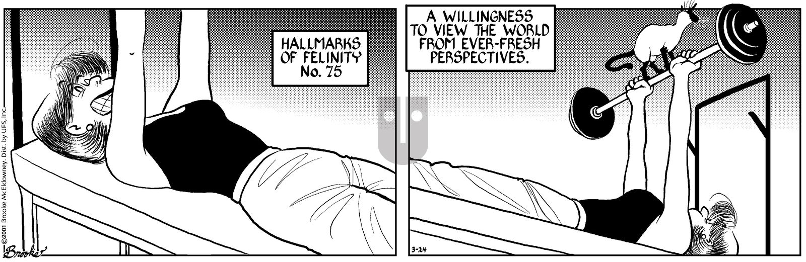 9 Chickweed Lane - Saturday March 24, 2001 Comic Strip