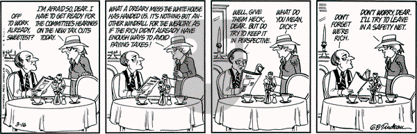 Doonesbury on Monday March 16, 1981 Comic Strip