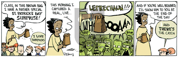 Wallace the Brave on Friday March 10, 2017 Comic Strip