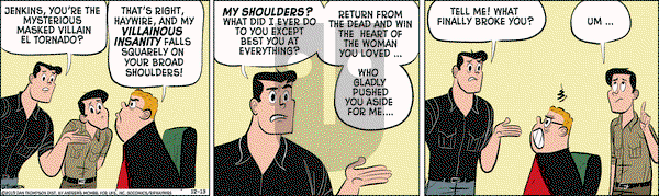 Rip Haywire on Friday December 13, 2019 Comic Strip