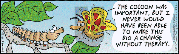 Frank and Ernest on Thursday December 26, 2013 Comic Strip