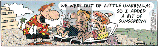 Frank and Ernest on Monday August 7, 2006 Comic Strip