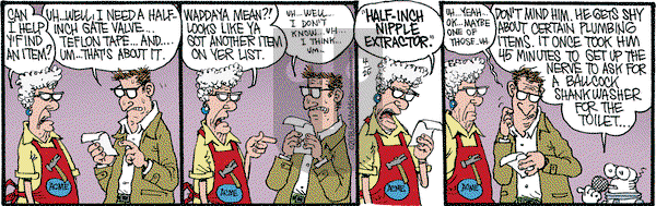 Monty on Thursday April 26, 2018 Comic Strip