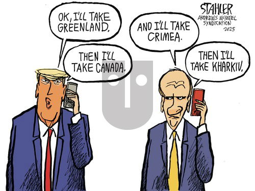 Jeff Stahler on Sunday March 2, 2025 Comic Strip