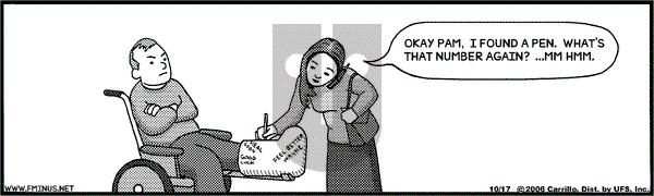 F Minus on Tuesday October 17, 2006 Comic Strip