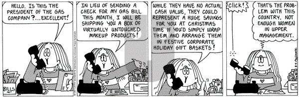 Cathy Classics on Thursday December 11, 1997 Comic Strip