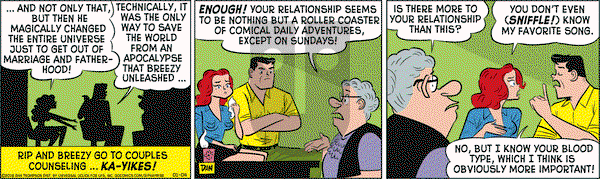 Rip Haywire - Monday January 4, 2016 Comic Strip