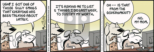 DeFlocked on Tuesday March 11, 2025 Comic Strip