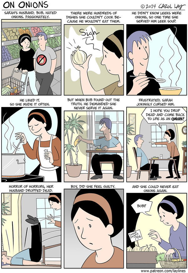 Lay Lines on Monday January 8, 2024 Comic Strip