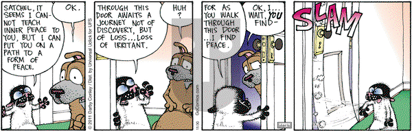 Get Fuzzy on Saturday November 30, 2013 Comic Strip