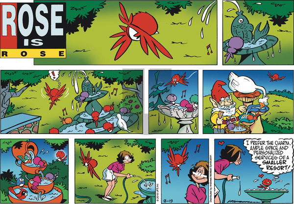 Rose is Rose on Sunday August 19, 2018 Comic Strip