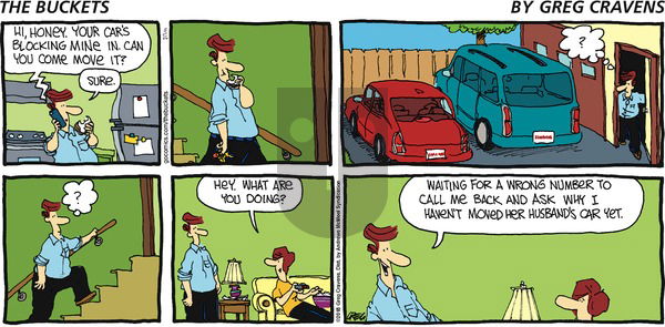 The Buckets on Sunday August 26, 2018 Comic Strip