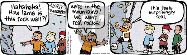 JumpStart on Saturday July 11, 2015 Comic Strip