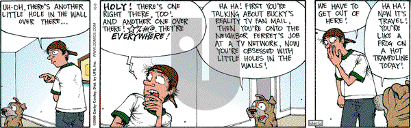 Get Fuzzy on Thursday October 8, 2009 Comic Strip