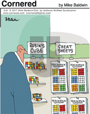 Cornered on Friday March 31, 2017 Comic Strip