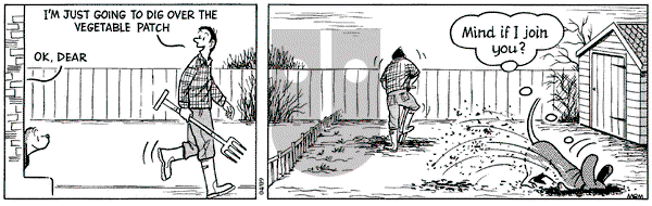 Fred Basset on Friday April 9, 2004 Comic Strip