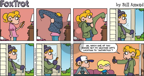FoxTrot on Sunday June 11, 2017 Comic Strip