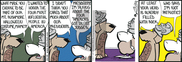 DeFlocked on Wednesday October 25, 2017 Comic Strip