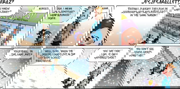 Frazz on Sunday December 6, 2009 Comic Strip