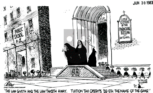 Pat Oliphant - Thursday June 30, 1983 Comic Strip