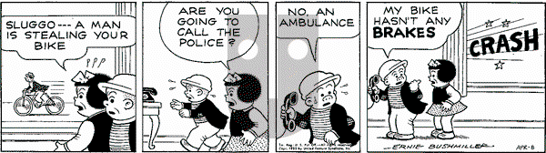 Nancy Classics on Wednesday April 8, 2015 Comic Strip