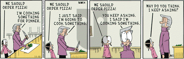 Grand Avenue on Monday November 10, 2025 Comic Strip