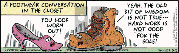 Frank and Ernest on Monday May 2, 2016 Comic Strip