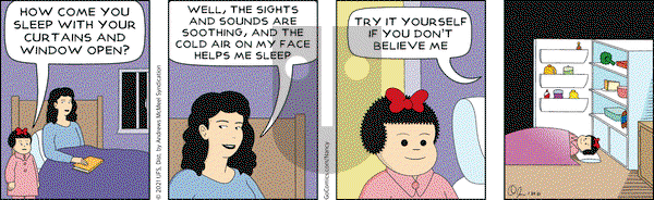 Nancy on Friday January 29, 2021 Comic Strip