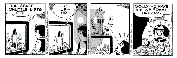 Nancy on Friday May 30, 1997 Comic Strip