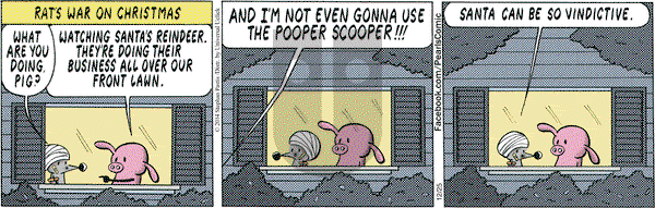 Pearls Before Swine on Thursday December 25, 2014 Comic Strip
