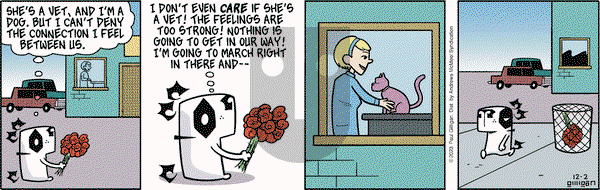Pooch Cafe - Saturday December 2, 2023 Comic Strip