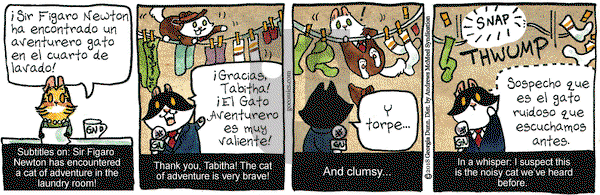 Breaking Cat News on Friday March 16, 2018 Comic Strip