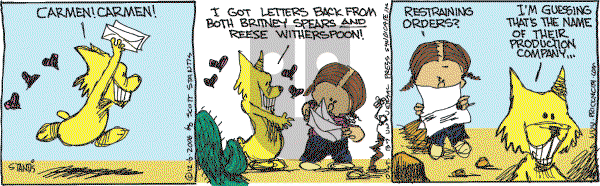 Prickly City on Wednesday December 6, 2006 Comic Strip