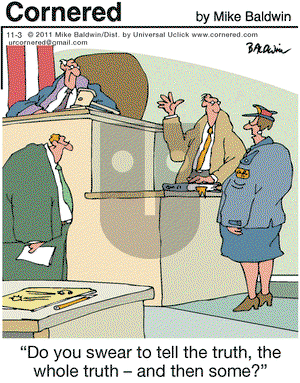 Cornered on Thursday November 3, 2011 Comic Strip