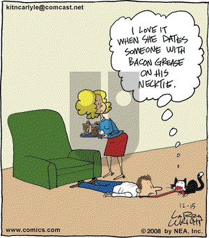 Kit 'N' Carlyle on Monday December 15, 2008 Comic Strip
