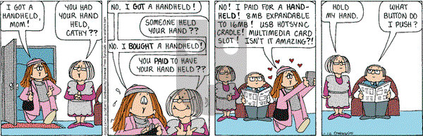 Cathy Classics on Saturday January 12, 2002 Comic Strip