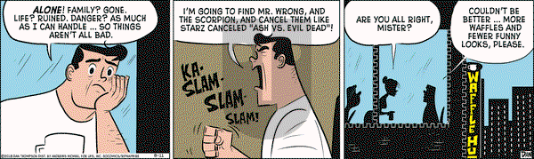 Rip Haywire on Saturday August 11, 2018 Comic Strip
