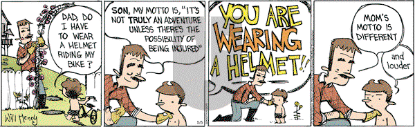 Wallace the Brave on Saturday May 5, 2018 Comic Strip