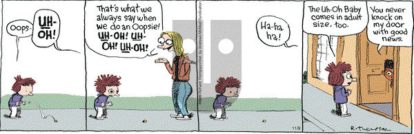 Cul de Sac on Saturday November 9, 2019 Comic Strip