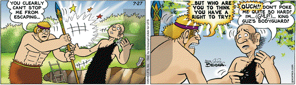 Alley Oop on Wednesday July 27, 2016 Comic Strip