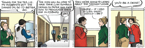 For Better or For Worse - Saturday November 27, 2004 Comic Strip