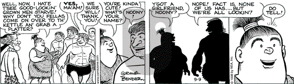 Alley Oop on Tuesday March 28, 2000 Comic Strip