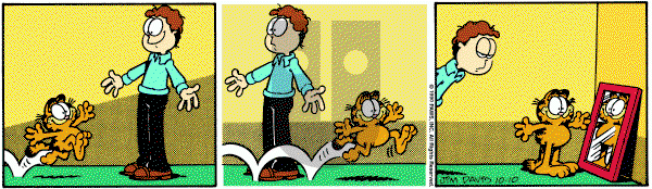 Garfield on Wednesday October 10, 1990 Comic Strip