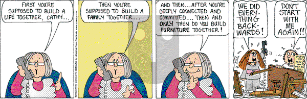 Cathy Classics on Friday August 23, 2002 Comic Strip