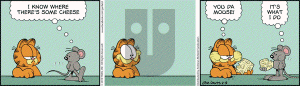 Garfield on Saturday February 9, 2019 Comic Strip