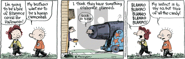 Cul de Sac - Saturday October 12, 2024 Comic Strip