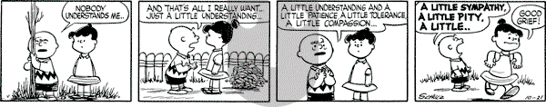 Peanuts - Friday October 21, 1955 Comic Strip