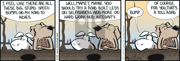 DeFlocked on Saturday April 22, 2017 Comic Strip