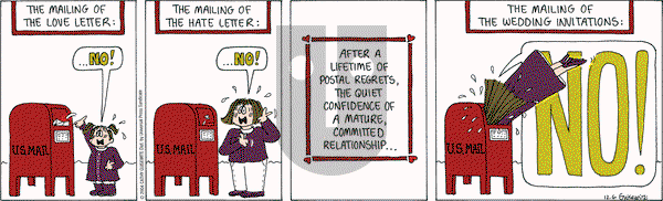 Cathy Classics on Monday December 6, 2004 Comic Strip